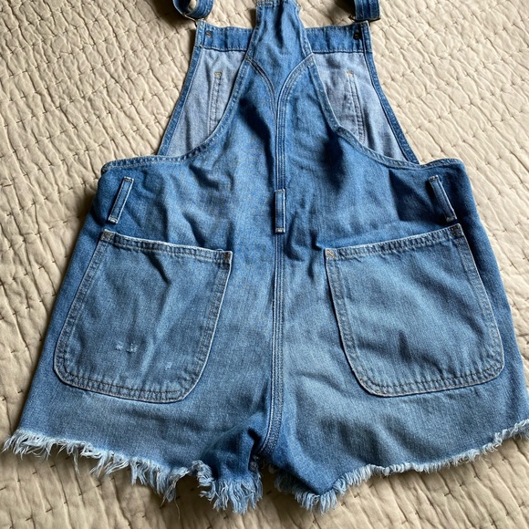 ABERCROMBIE & FITCH // denim shortalls - Picture 10 of 10